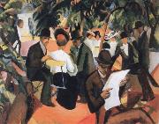 park pestaurant August Macke